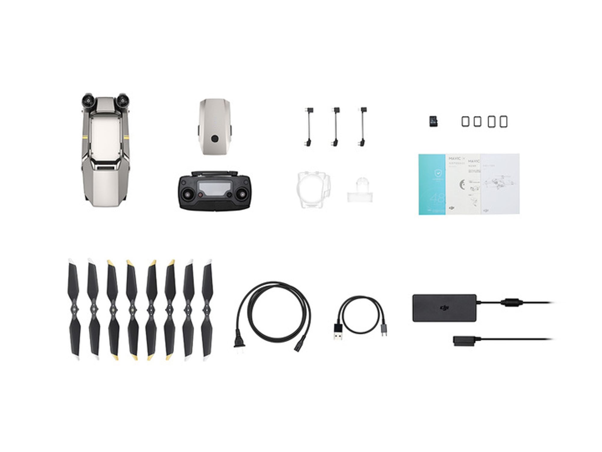 Drone DJI Mavic Pro Platinum (4K - Autonomía: Hasta 30 min - Gris