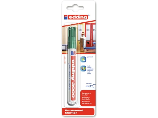 Marcadores EDDING 4-3000-1-1004 Multicolor - Plástico)