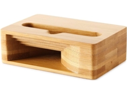 VVJIJILLY Suporte De Bambu Para Celular, Suporte Universal Para Celular Com Ressonância De Eco, Amplie Sua Vida Naturalmente, Suporte Para Celular Com Superfíci