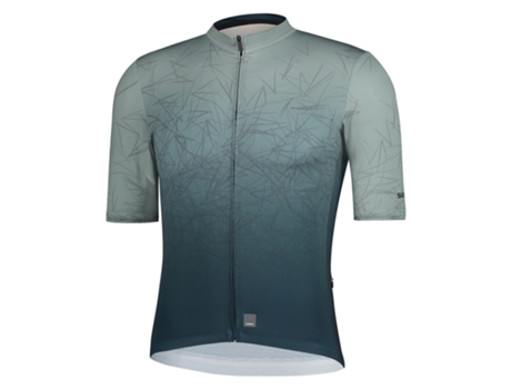 Camiseta de Hombre SHIMANO Corta Breakaway Verde (S)
