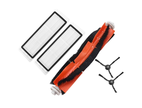 Adequado para xiaomi robot vacuum cleaner kits escovas laterais filtro