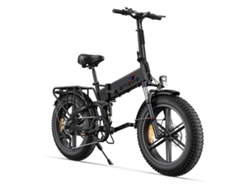 Bicicleta eléctrica plegable Engwe Engine X de 20 pulgadas para adultos, batería de litio de 48 VE y 13 Ah, 7 velocidades, suspensión total