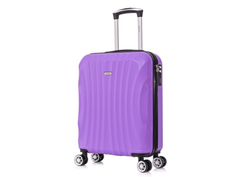 Maleta de Cabina RAYKONG Semi-rígida Morada (55x38x23cm - 45L)