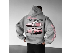 2026-hoodie Porsche 911 Sudadera Unisex Oversize Para Entusiastas De Coches Camiseta Casual De Alta Calidad