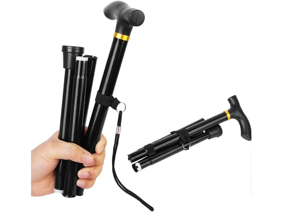 Bastones plegables sencillos para hombres y mujeres - Bastones plegables extensibles para hombres con discapacidad