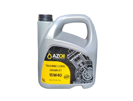 Óleo de Motor AZOIL Technic Long Drain E7 15W40