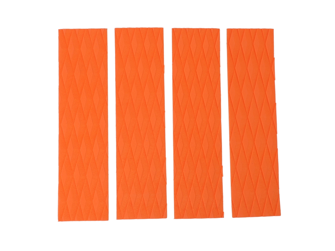 4 Piezas Tracción Tabla De Surf Tracción Delantera Antideslizante Para Skimboards Kayak Naranja
