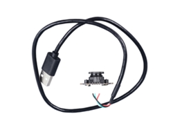 Módulo Câmera 2mp 72 Graus Sem Distorção Foco Manual Usb Com Microfone Analógico Para Notebook