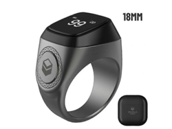 Contador inteligente de Tasbih Ryra Iqibla para musulmanes, anillo de metal Zikr digital Ly Ebike