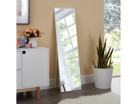 Espejo de Pie EN.CASA (Plástico - 151 x 36 cm - Blanco)