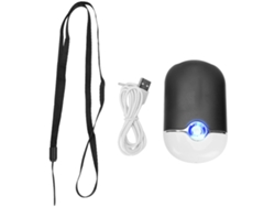 Secador de uñas y pestañas multifuncional portátil USB negro