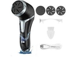 Aspirador de pies con pantalla LCD digital, eléctrico, para pedicura, apto para eliminar piel muerta y callos viejos. Yizhood