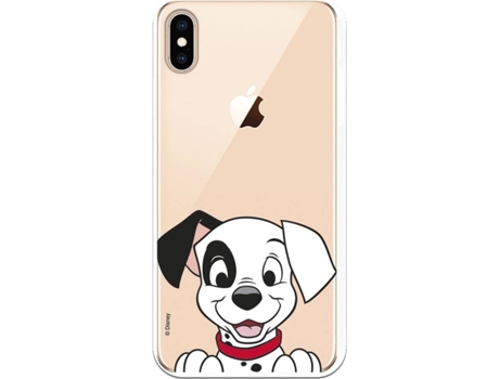 Funda Apple iPhone XS LA CASA DE LAS CARCASAS 101 Dálmatas (Transparente)