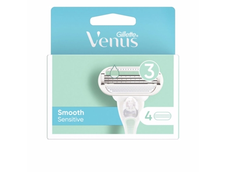 Lâminas Descartáveis GILLETTE Venus Smooth Sensitive Cargador Gillette 4ml