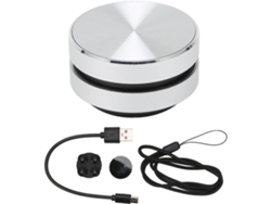 Mini Altavoz Bluetooth De Conducción Ósea Para Uso Doméstico Y En Exteriores (plateado)