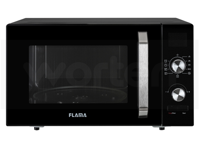 Microondas FLAMA 1837FL (23 L - Sin grill - Negro)