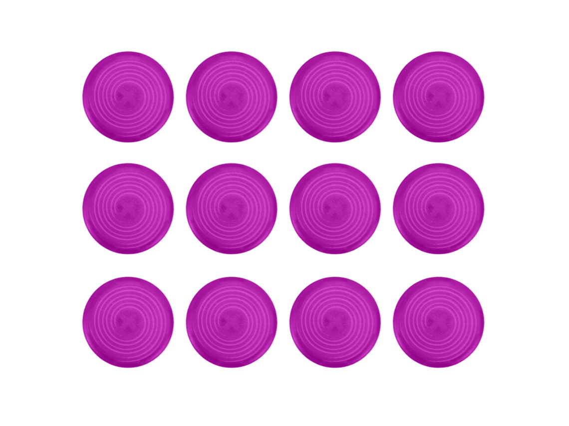 12 Cubiertas De Repuesto Para Botones De Arcade Para Interruptores Kailh Cherry Ttc Akko Purple