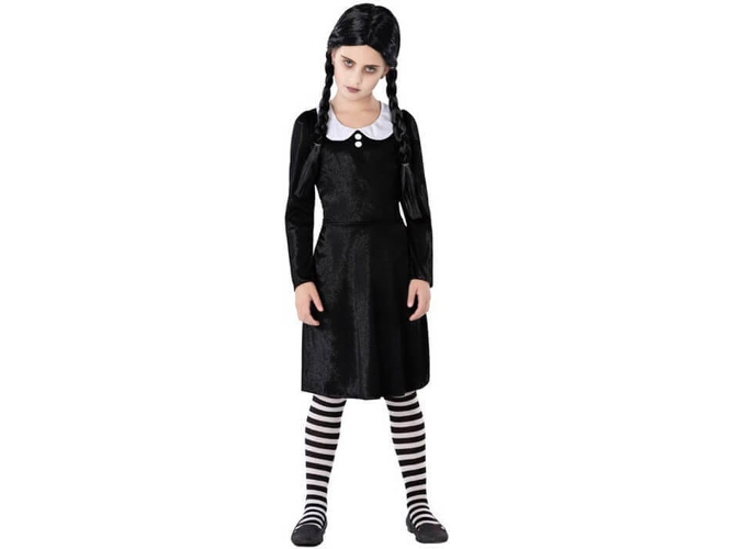 Disfraz de Niña DISFRAZZES Niña Tenebrosa (Talla: 10 a 12 años)