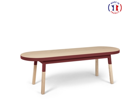 Mesa de Centro MON PETIT MEUBLE FRANÇAIS (Tabaco de Ruca - Madera - 140 x 45 x 45 cm)