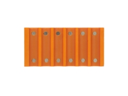 Pasta De Fijación Ajustable Para Soldar Baterías 18650 Con 6 Secciones En Plástico Industrial.