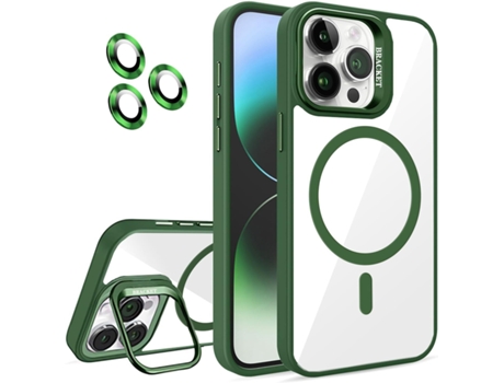 Lente para Telefono Magview Magsafe Câmara para iPhone 15 ANTIIMPACTO Verde
