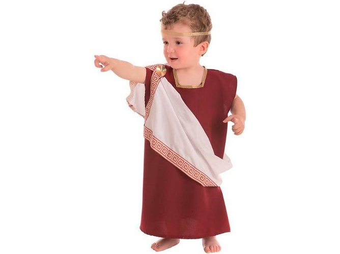 Disfraz de Bebé DISFRAZZES Emperador Romano (Talla: 6 a 12 meses)