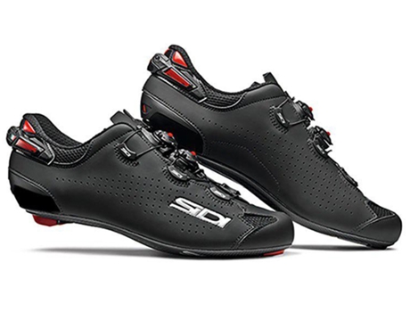 Zapatillas para Hombre SIDI Carretera Shot 2 Negro para Ciclismo (EU 45)