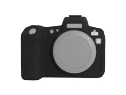 Funda protectora de silicona suave Zruxe para Canon Eos R negra