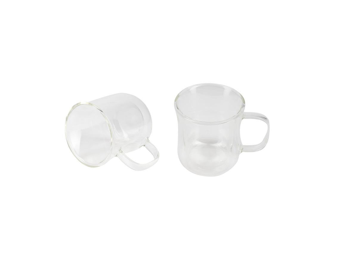 Set de Vasos BERGNER Coffee & Tea Lovers 2 Piezas 230 ml