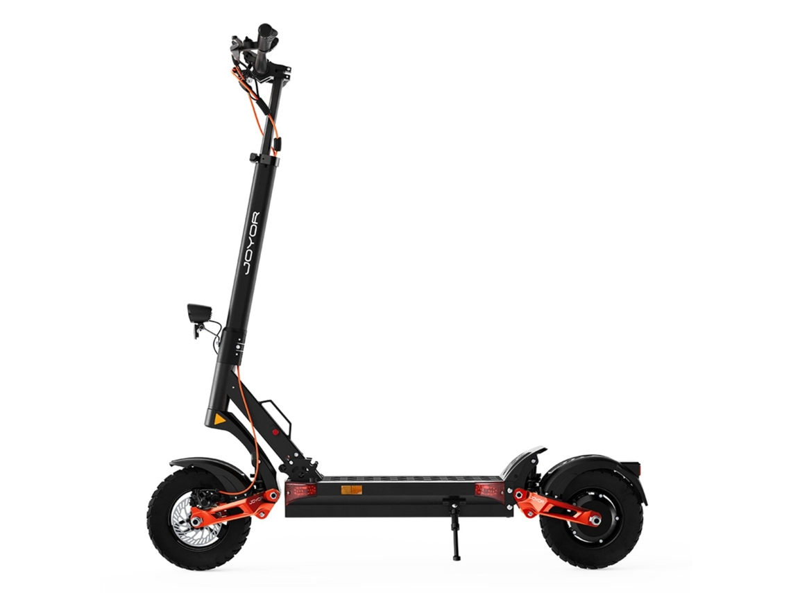 Joyor T6 Plegable Patinete Eléctrico - Motor 600w Batería 48v18ah Neumáticos De 10 Pulgadas Frenos De Disco - Negro
