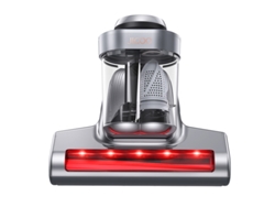 Aspirador De Colchones Antiácaros Jigoo J300 Pro Aspiradora De Mano Potente Con Luz Uv Para Sofás Camas Doble Depósito 550w