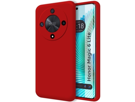 Funda para Honor, Huawei Honor Lite 5 TUMUNDOSMARTPHONE Silicona Líquida Rojo