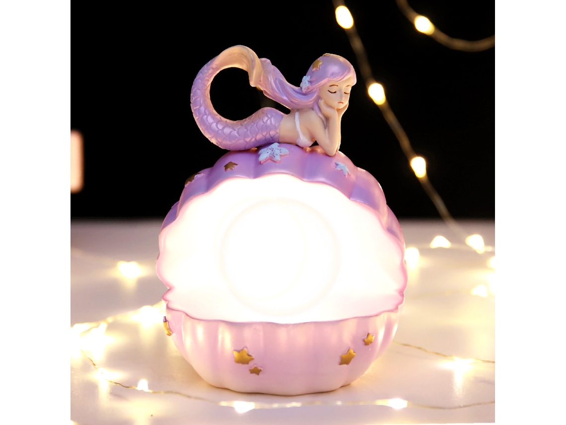 Lámpara De Noche Con Forma De Pez, Resina Sintética, Funciona Con Pilas, Lr1130, Decorativa, Con Forma De Estrella.