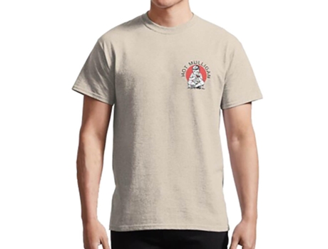 Camiseta ROCKINSTONE Hot Mulligan Algodón para Hombre (2XL - Beige)
