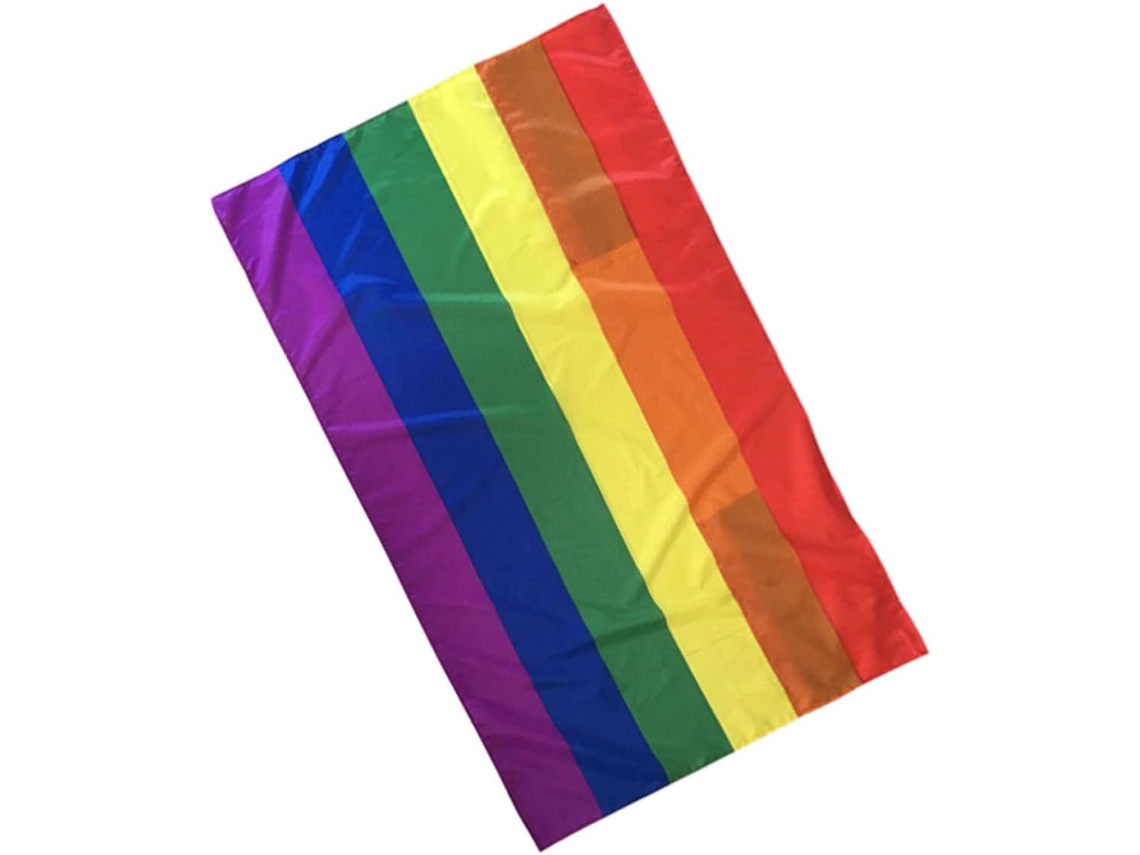 Capa Con Mangas Y Bandera Arcoíris Lgbt De Kichouse, Poliéster, 35 X 59 Pulgadas, Para Eventos Y Fiestas Del Orgullo Gay