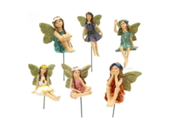 Figuritas De Hadas En Miniatura De Resina Para Decoración De Jardín Y Accesorios Para Bonsáis.