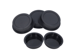 5pcs Tapa Posterior De Lente Para Cámara Dslr Micro Slr Tapa De Lente Trasera Para Montura Ef