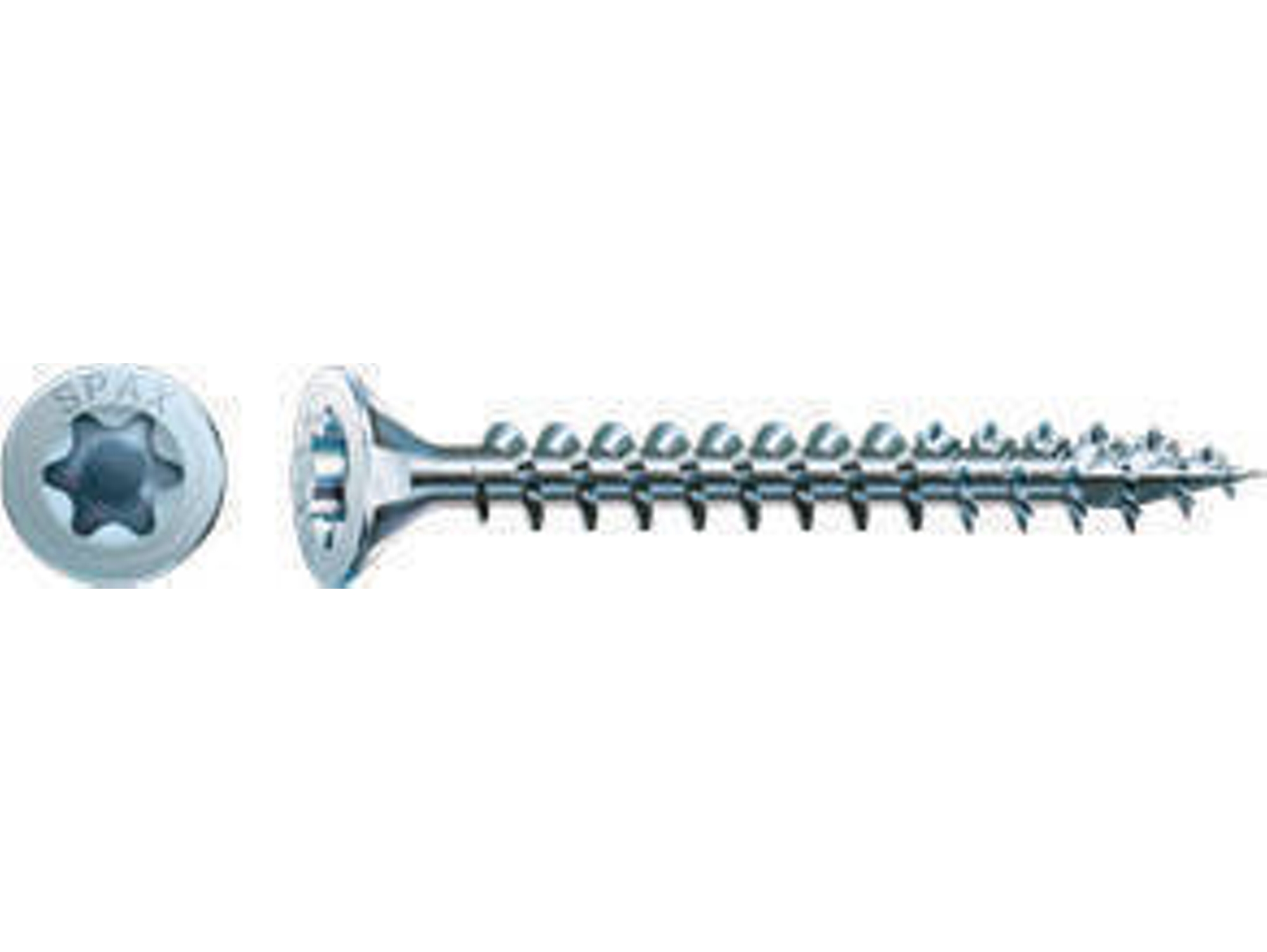 Set de 100 Tornillos SPAX 1191010500603 (6 cm)