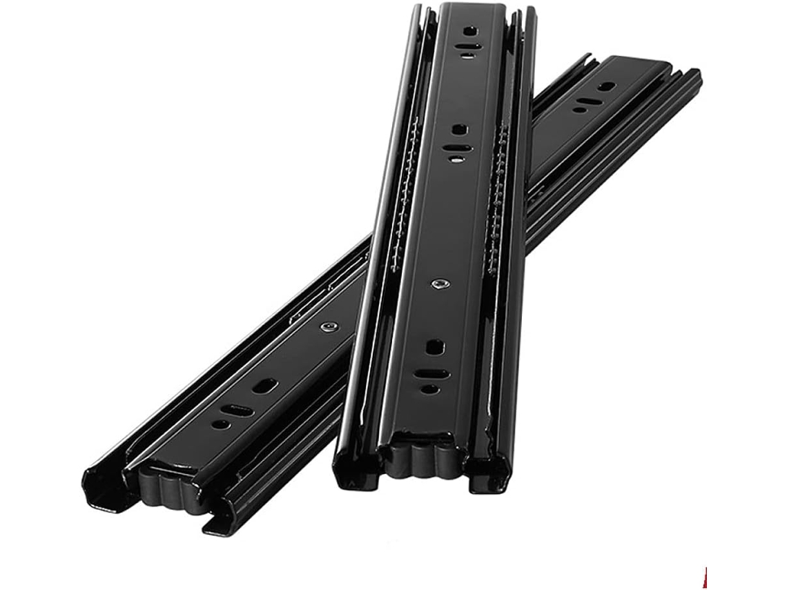 Cajón Deslizante De Acero Inoxidable De 10, 22 Y 25 Cm Con Cierre Suave.