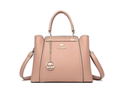 Bolso bandolera de gran capacidad para mujer, bolso de hombro de PU suave, bolso cruzado de lujo, color caqui