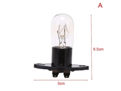 Bombilla Para Microondas 230v 20w Base Diseño Con Soportes Fácil Instalación Ecoamigable A