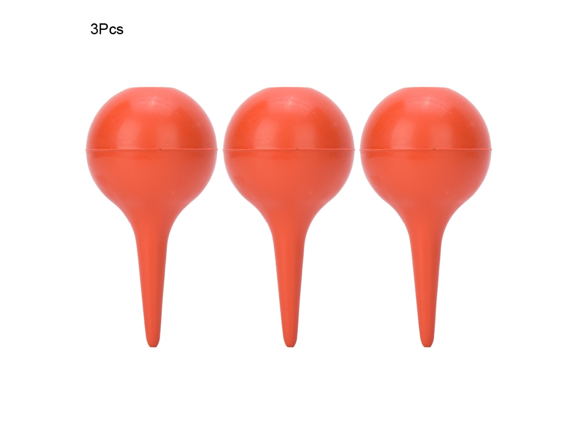 3 Unidades De Bolas De Succión De Goma De 60 Ml Para Pipetas De Limpieza De Oídos En Laboratorio