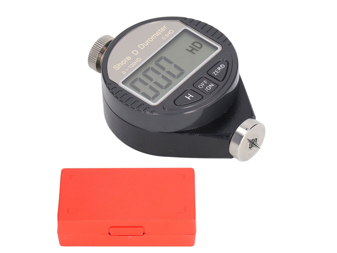Durómetro Digital Portátil Con Rango Muy Amplio Para Cuero, Caucho Y Plástico.