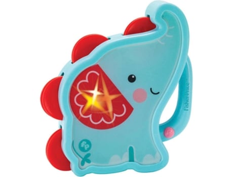 Juguete Musical FISHER PRICE Mi Primera Pandereta Elefante (Edad Mínima: 2 Años)
