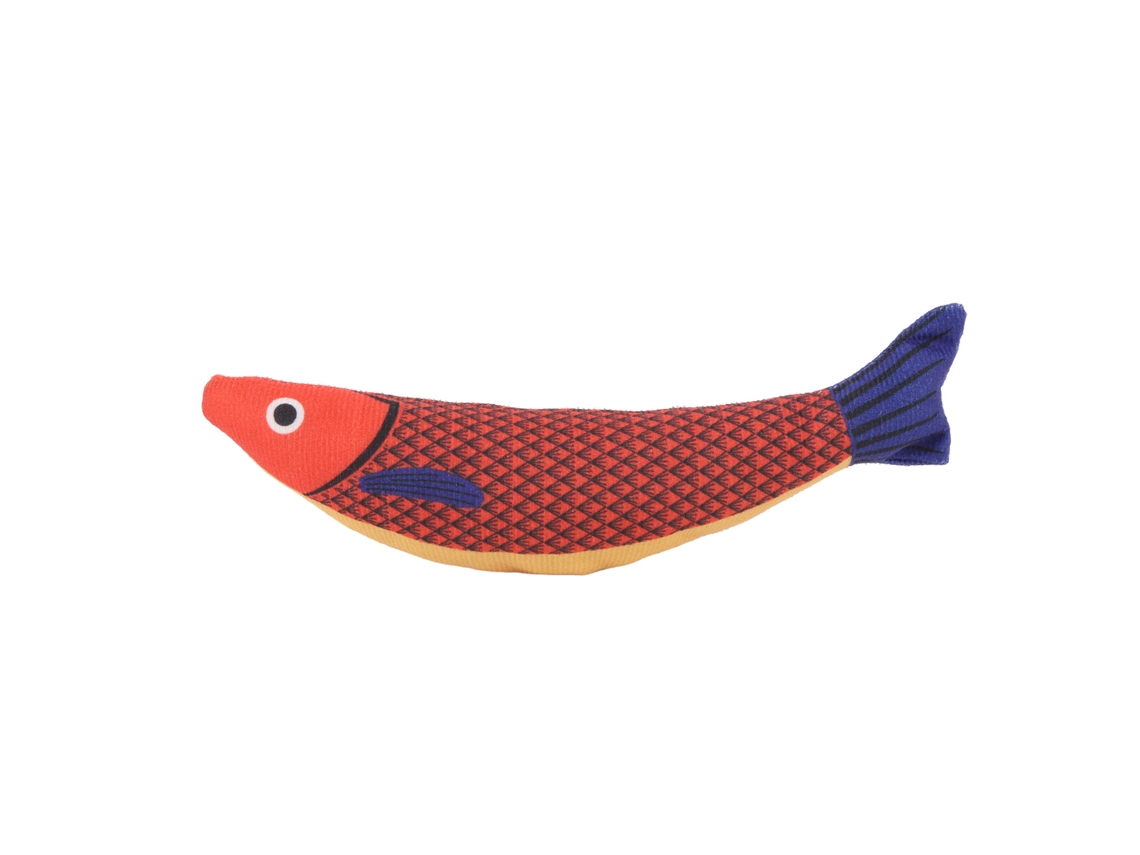 Juguete Para Gatos Con Forma De Pez Picante, Con Hierba Gatera, Sonido De Sonajero Y Resistente.
