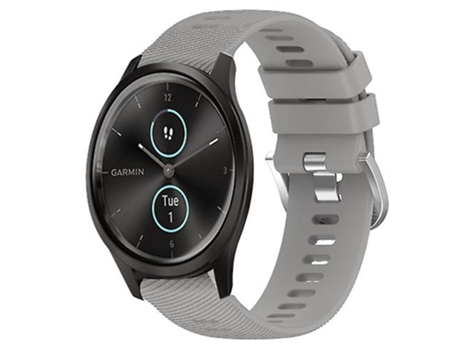 Correa Smartwatch Para Garmin Garminmove Style 20Mm Gris VENISYMLIS