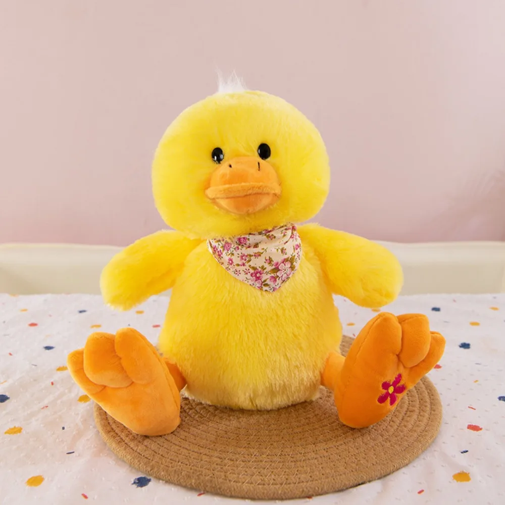 (amarillo - 28 Cm) Peluche De Pato Amarillo Con Forma De Pollito, Suave Y Con Forma De Almohada, Ideal Para Sentarse O Abrazar.