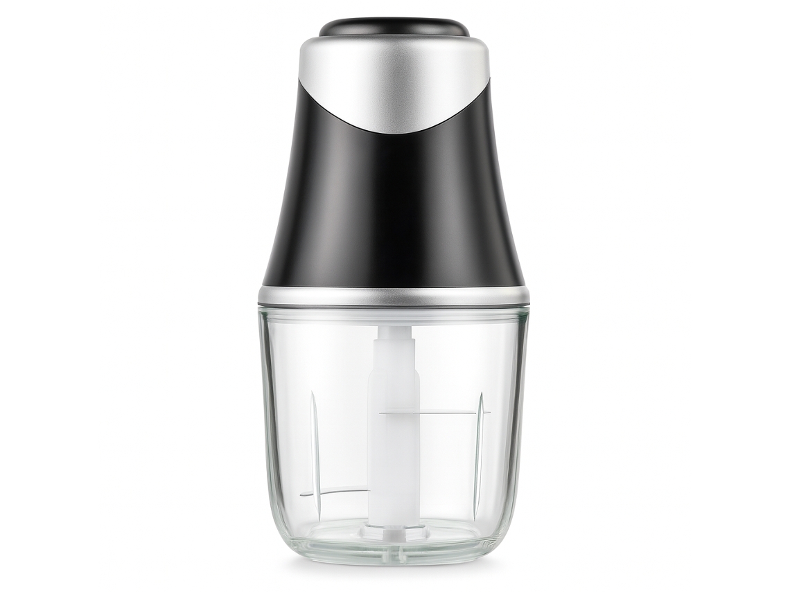 Procesador de alimentos Pritech Kc 110 negro de 600 ml y 200 W
