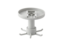 Gancho De Almacenamiento Sin Taladro Para Utensilios De Cocina Y Baño Con Rotación De 360 Grados, Color Gris.