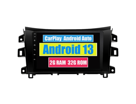 Autoradio Multimedia ROVERONE para Nissan Navara NP300 2011 - 2016 CarPlay Android Coche Radio Bluetooth Navegación